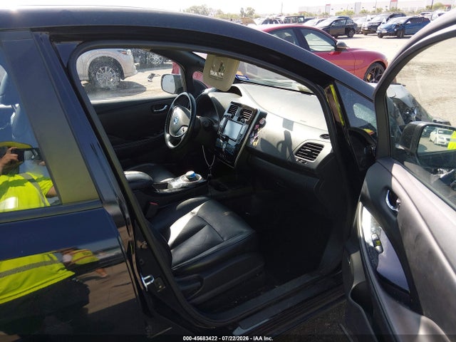 2013 Nissan Leaf Sl მანქანა იყიდება აუქციონზე, vin: 1N4AZ0CP8DC422871, აუქციონის ნომერი: 45683422