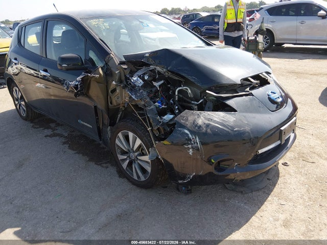 2013 Nissan Leaf Sl მანქანა იყიდება აუქციონზე, vin: 1N4AZ0CP8DC422871, აუქციონის ნომერი: 45683422