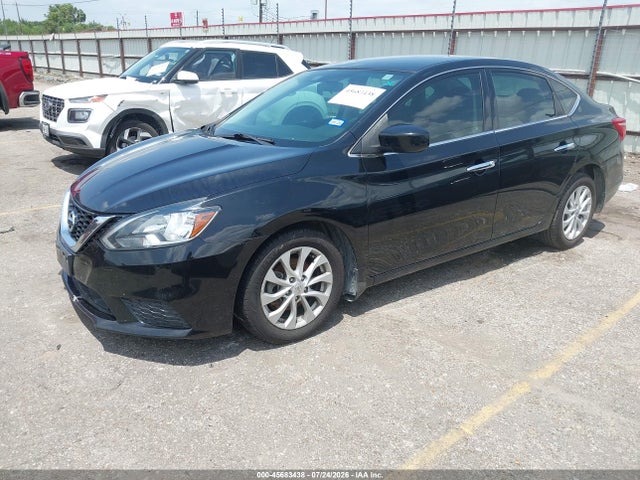 45683438 :رقم المزاد ، 3N1AB7APXKY419195 vin ، 2019 Nissan Sentra Sv مزاد بيع