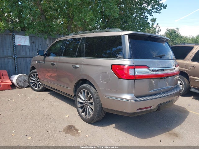 2018 Lincoln Navigator Select მანქანა იყიდება აუქციონზე, vin: 5LMJJ2HT1JEL10344, აუქციონის ნომერი: 45683449