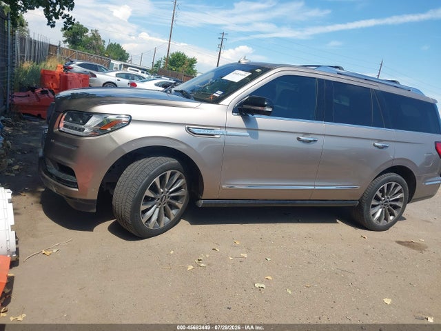 2018 Lincoln Navigator Select მანქანა იყიდება აუქციონზე, vin: 5LMJJ2HT1JEL10344, აუქციონის ნომერი: 45683449