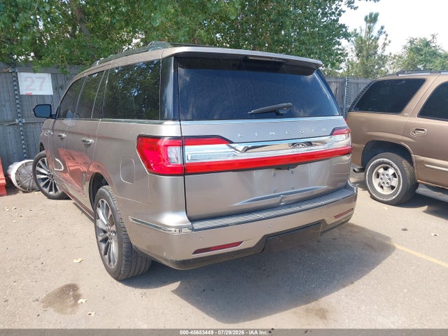 2018 Lincoln Navigator Select მანქანა იყიდება აუქციონზე, vin: 5LMJJ2HT1JEL10344, აუქციონის ნომერი: 45683449