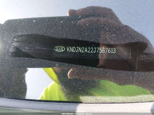 45683493 :رقم المزاد ، KNDJN2A22J7567613 vin ، 2018 Kia Soul مزاد بيع