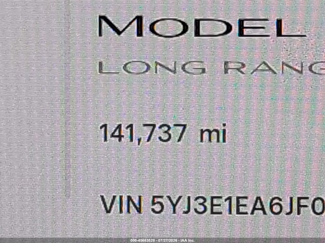 Tesla Model 3 Long Range/mid Range 2018 5YJ3E1EA6JF048448 Image 15