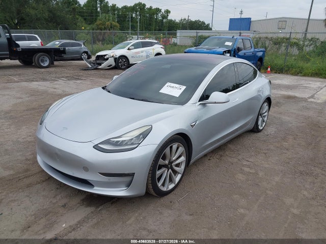 Tesla Model 3 Long Range/mid Range 2018 5YJ3E1EA6JF048448 Image 2