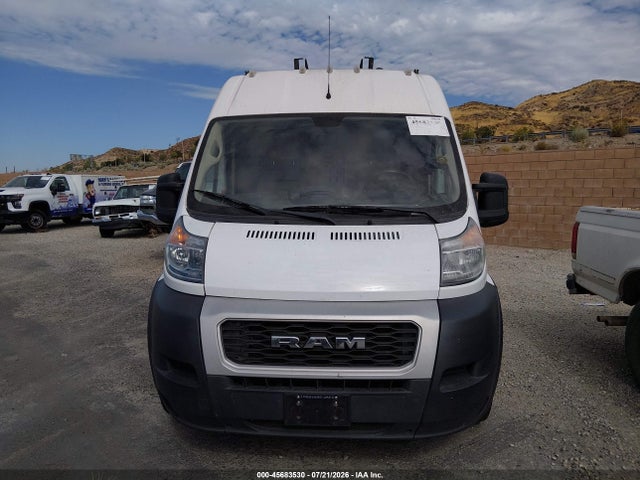 Продажа на аукционе авто 2019 Ram Promaster 2500 High Roof 159 Wb, vin: 3C6TRVDGXKE509523, номер лота: 45683530