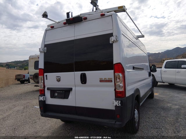 Продажа на аукционе авто 2019 Ram Promaster 2500 High Roof 159 Wb, vin: 3C6TRVDGXKE509523, номер лота: 45683530