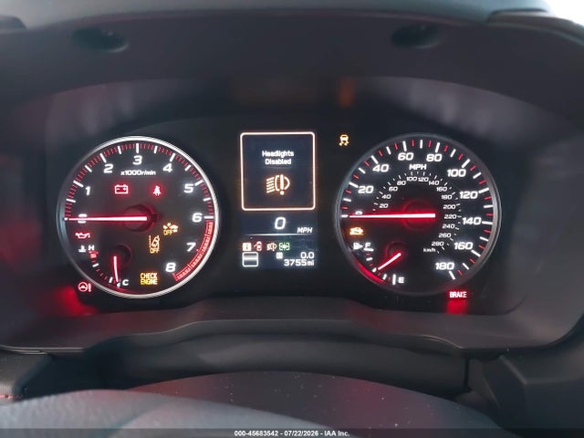 45683542 :رقم المزاد ، JF1VBAH6XT9804584 vin ، 2026 Subaru Wrx Premium مزاد بيع
