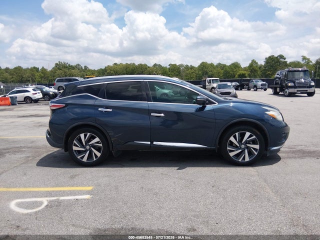 45683548 :رقم المزاد ، 5N1AZ2MH5FN221199 vin ، 2015 Nissan Murano Platinum مزاد بيع