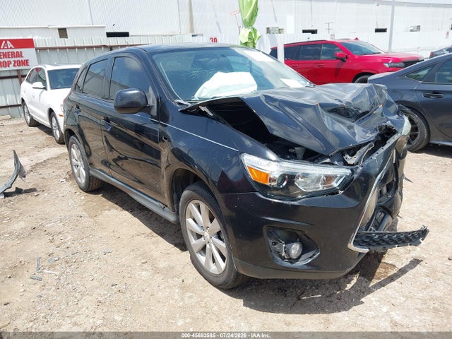 2015 Mitsubishi Outlander Sport Es მანქანა იყიდება აუქციონზე, vin: 4A4AP3AU9FE006743, აუქციონის ნომერი: 45683585