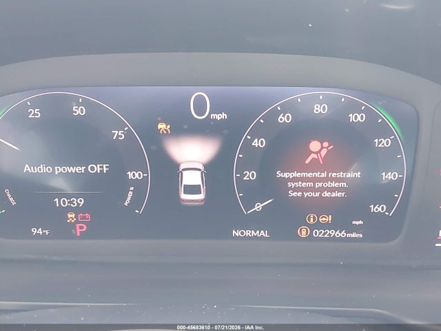 Aukcja sprzedaży 2023 Honda Accord Hybrid Sport, vin: 1HGCY2F52PA029316, numer aukcji: 45683610