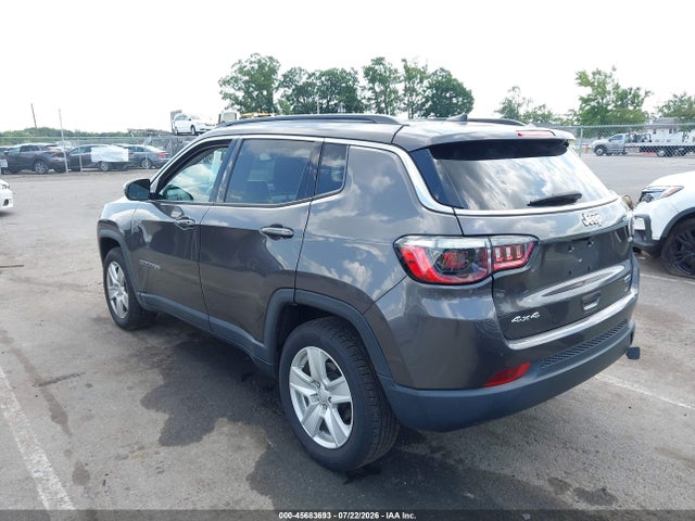2022 Jeep Compass Latitude 4x4 მანქანა იყიდება აუქციონზე, vin: 3C4NJDBB0NT148071, აუქციონის ნომერი: 45683693