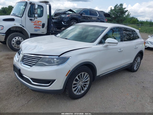 45683703 :رقم المزاد ، 2LMPJ6KR7HBL26320 vin ، 2017 Lincoln Mkx Select مزاد بيع