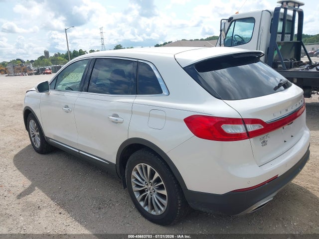45683703 :رقم المزاد ، 2LMPJ6KR7HBL26320 vin ، 2017 Lincoln Mkx Select مزاد بيع