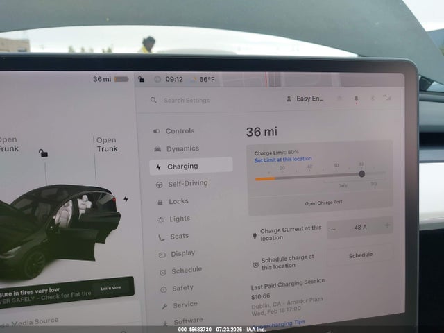Продаж на аукціоні авто 2021 Tesla Model Y Long Range Dual Motor All-wheel Drive, vin: 5YJYGDEE0MF102500, номер лоту: 45683730