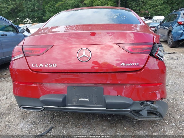 Продажа на аукционе авто 2021 Mercedes-benz Cla 250 4matic, vin: W1K5J4HB7MN148709, номер лота: 45683748