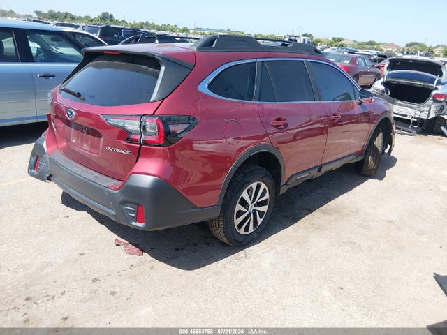 2020 Subaru Outback Premium მანქანა იყიდება აუქციონზე, vin: 4S4BTACC8L3124463, აუქციონის ნომერი: 45683758