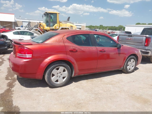 Продаж на аукціоні авто 2008 Dodge Avenger Se, vin: 1B3LC46K38N137647, номер лоту: 45683785