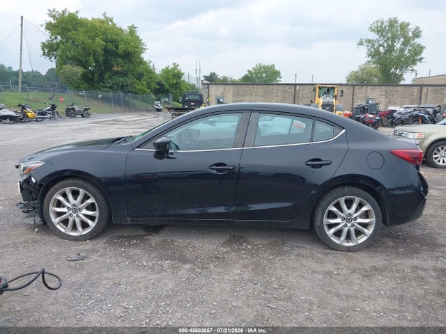 2014 Mazda Mazda3 S Grand Touring მანქანა იყიდება აუქციონზე, vin: JM1BM1W34E1106568, აუქციონის ნომერი: 45683857