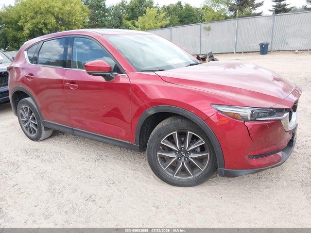 2018 Mazda Cx-5 Grand Touring მანქანა იყიდება აუქციონზე, vin: JM3KFBDM1J0432606, აუქციონის ნომერი: 45683859