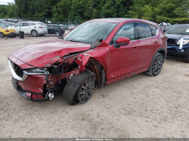 2018 Mazda Cx-5 Grand Touring მანქანა იყიდება აუქციონზე, vin: JM3KFBDM1J0432606, აუქციონის ნომერი: 45683859