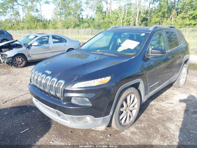 2016 Jeep Cherokee Limited მანქანა იყიდება აუქციონზე, vin: 1C4PJLDB5GW164702, აუქციონის ნომერი: 45683873
