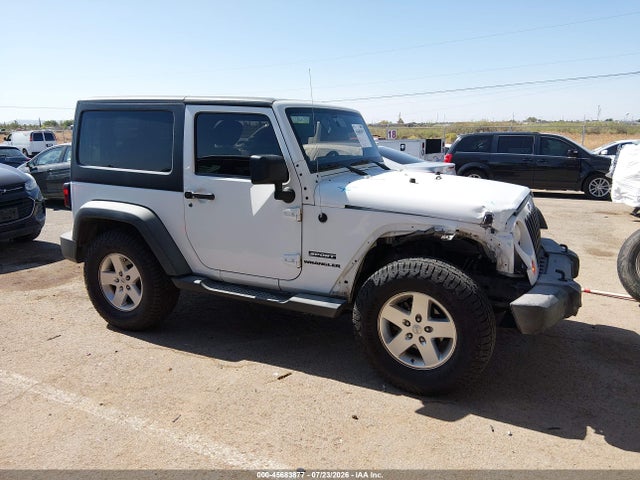 Aukcja sprzedaży 2012 Jeep Wrangler Sport, vin: 1C4AJWAG1CL235025, numer aukcji: 45683877