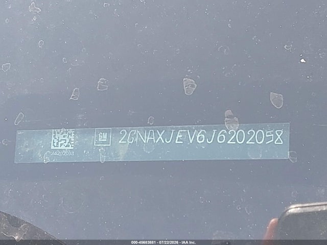 Chevrolet EQUINOX LT 2018 2GNAXJEV6J6202058 Image 9