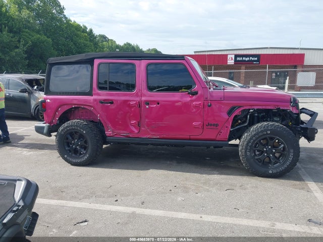Aukcja sprzedaży 2022 Jeep Wrangler Unlimited Willys 4x4, vin: 1C4HJXDG8NW139281, numer aukcji: 45683970