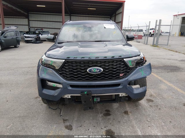 45683987 :رقم المزاد ، 1FM5K8GC1MGA84367 vin ، 2021 Ford Explorer St مزاد بيع
