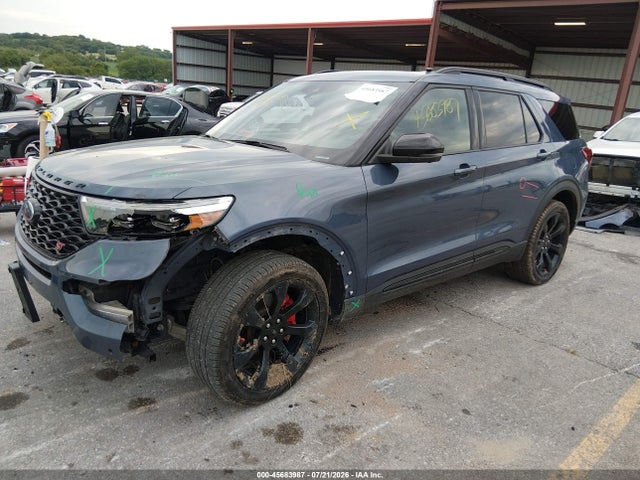 45683987 :رقم المزاد ، 1FM5K8GC1MGA84367 vin ، 2021 Ford Explorer St مزاد بيع
