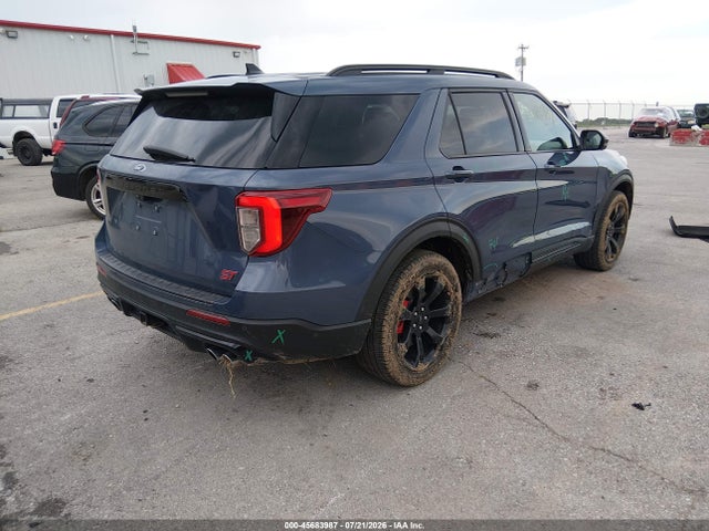 45683987 :رقم المزاد ، 1FM5K8GC1MGA84367 vin ، 2021 Ford Explorer St مزاد بيع
