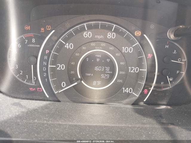 45684012 :رقم المزاد ، 5J6RM4H58DL013595 vin ، 2013 Honda Cr-v Ex مزاد بيع