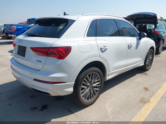 2022 Audi Q3 Premium 40 Tfsi Quattro Tiptronic მანქანა იყიდება აუქციონზე, vin: WA1AUCF34N1008111, აუქციონის ნომერი: 45684013