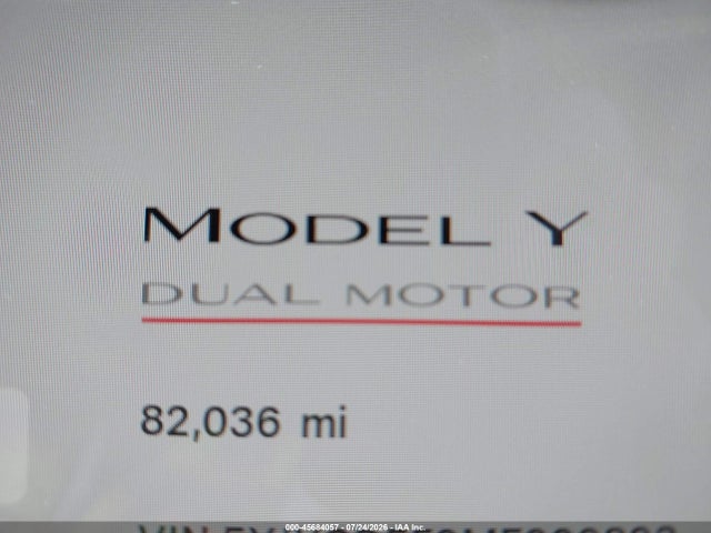 Продажа на аукционе авто 2021 Tesla Model Y Performance Dual Motor All-wheel Drive, vin: 5YJYGDEF9MF209893, номер лота: 45684057
