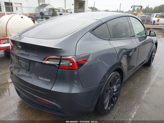 Продажа на аукционе авто 2021 Tesla Model Y Performance Dual Motor All-wheel Drive, vin: 5YJYGDEF9MF209893, номер лота: 45684057