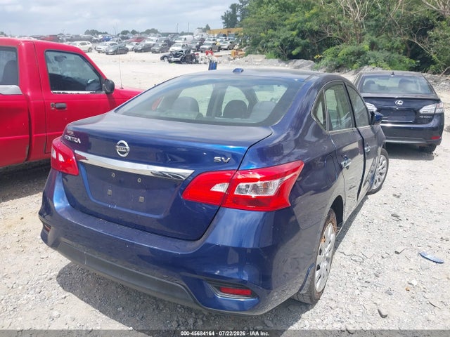 2017 Nissan Sentra Sv მანქანა იყიდება აუქციონზე, vin: 3N1AB7AP3HY400870, აუქციონის ნომერი: 45684164