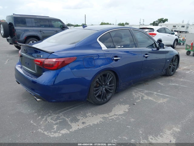 Aukcja sprzedaży 2018 Infiniti Q50 3.0t Sport, vin: JN1EV7AP1JM357728, numer aukcji: 45684196