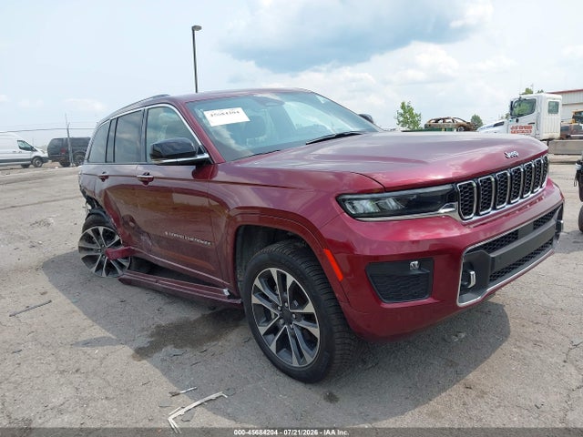 45684204 :رقم المزاد ، 1C4RJHDG4N8622149 vin ، 2022 Jeep Grand Cherokee Overland 4x4 مزاد بيع