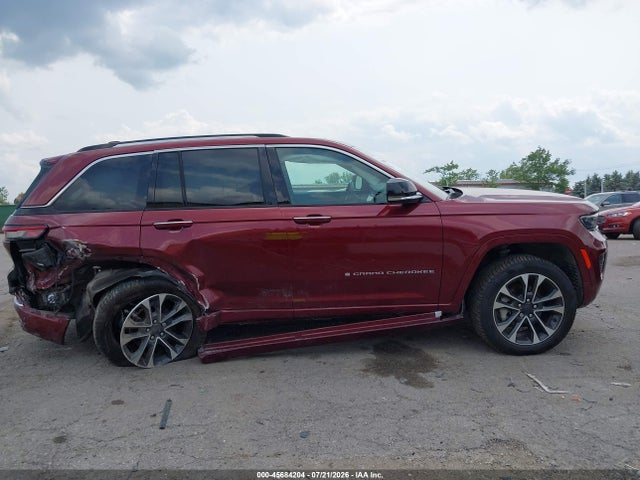 45684204 :رقم المزاد ، 1C4RJHDG4N8622149 vin ، 2022 Jeep Grand Cherokee Overland 4x4 مزاد بيع