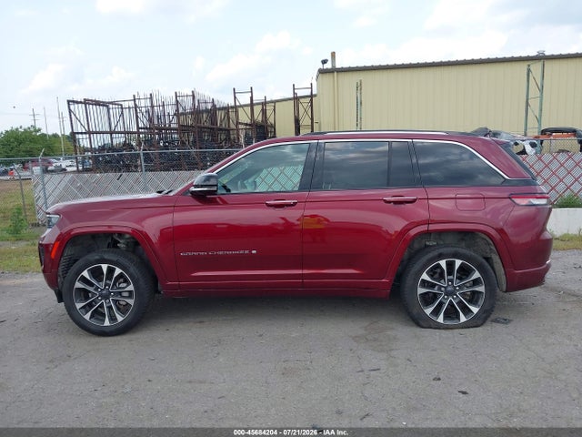 45684204 :رقم المزاد ، 1C4RJHDG4N8622149 vin ، 2022 Jeep Grand Cherokee Overland 4x4 مزاد بيع