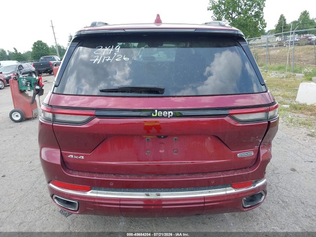 45684204 :رقم المزاد ، 1C4RJHDG4N8622149 vin ، 2022 Jeep Grand Cherokee Overland 4x4 مزاد بيع