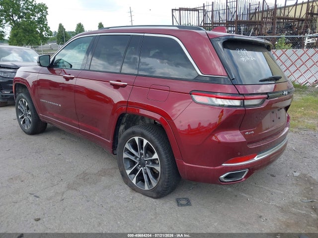 45684204 :رقم المزاد ، 1C4RJHDG4N8622149 vin ، 2022 Jeep Grand Cherokee Overland 4x4 مزاد بيع