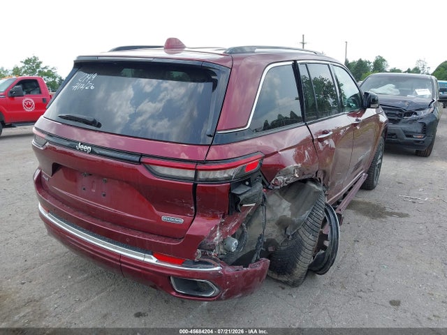 45684204 :رقم المزاد ، 1C4RJHDG4N8622149 vin ، 2022 Jeep Grand Cherokee Overland 4x4 مزاد بيع