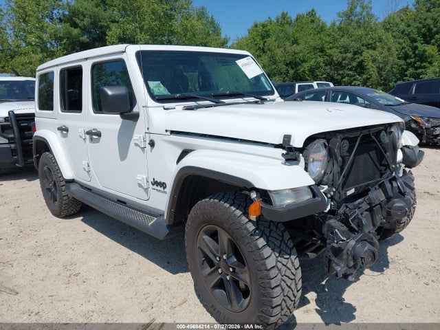 45684214 :رقم المزاد ، 1C4HJXEN2NW261714 vin ، 2022 Jeep Wrangler Unlimited Sahara Altitude 4x4 مزاد بيع