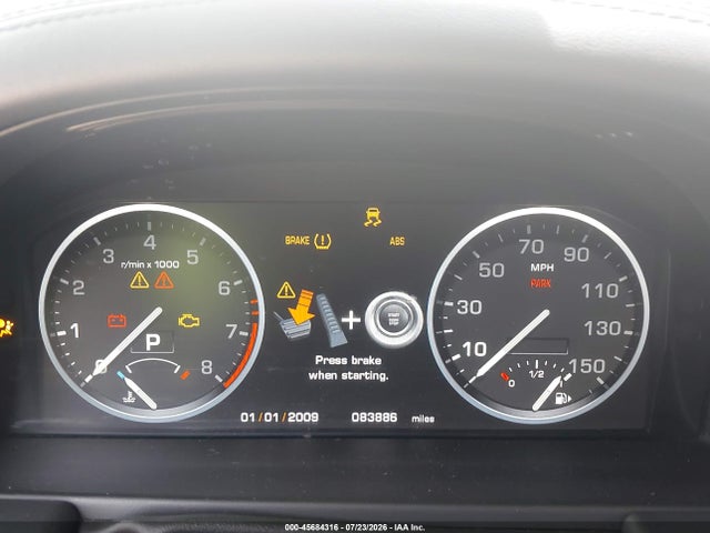 45684316 :رقم المزاد ، SALMF1D46AA310936 vin ، 2010 Land Rover Range Rover Hse مزاد بيع