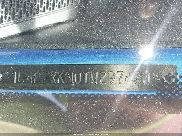 45684321 :رقم المزاد ، 1C4PJXKN0TW297480 vin ، 2026 Jeep Wrangler 4-door Sport Rhd 4x4 مزاد بيع