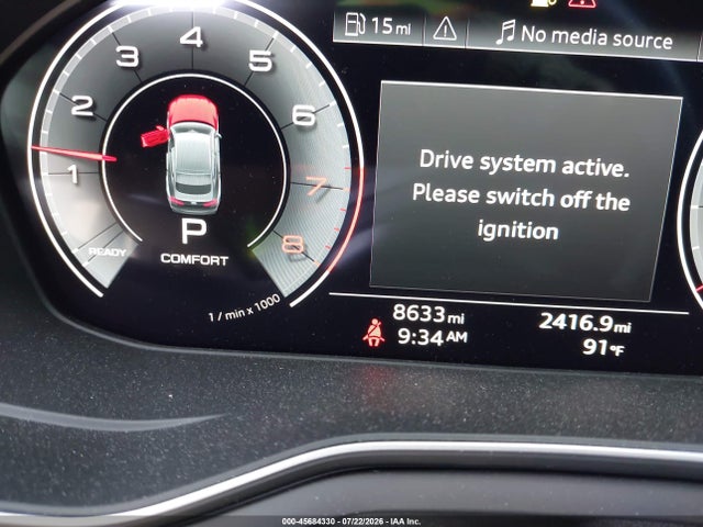 Aukcja sprzedaży 2025 Audi A5 Sportback Premium 45 Tfsi S Line Quattro S Tronic, vin: WAUDACF50SA015627, numer aukcji: 45684330