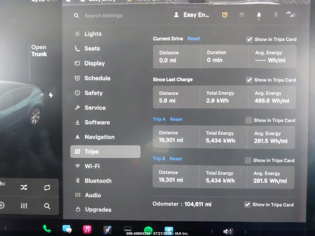 Aukcja sprzedaży 2020 Tesla Model Y Long Range Dual Motor All-wheel Drive, vin: 5YJYGDEEXLF051165, numer aukcji: 45684334