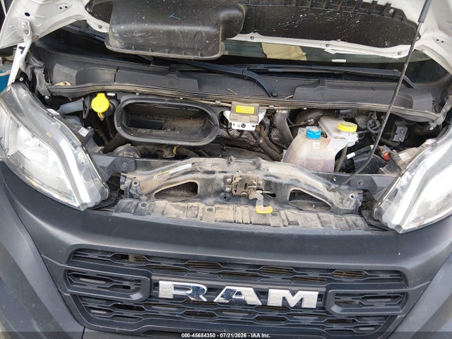 2023 Ram Promaster 2500 High Roof 159 Wb მანქანა იყიდება აუქციონზე, vin: 3C6LRVDG7PE593873, აუქციონის ნომერი: 45684350